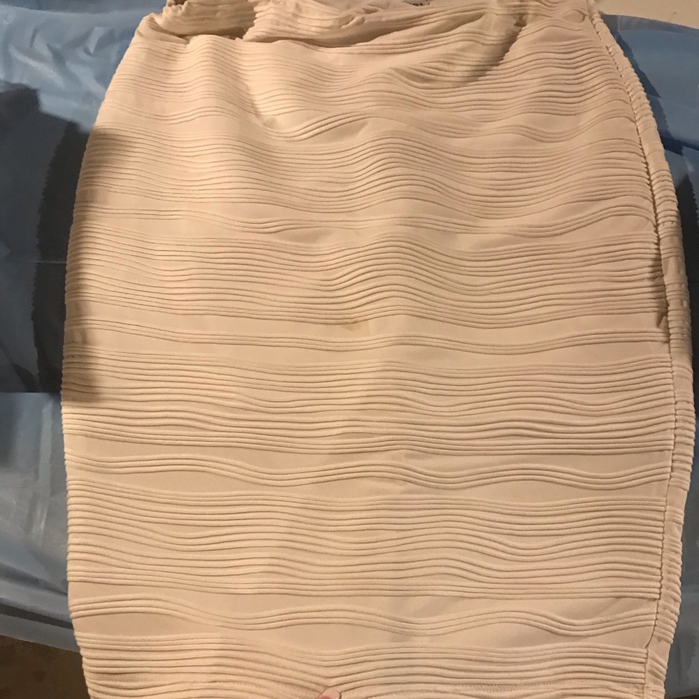 White skirt